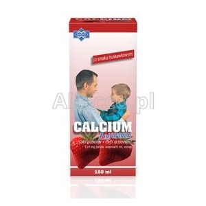 Calcium syrop (smak truskawkowy) 150 ml