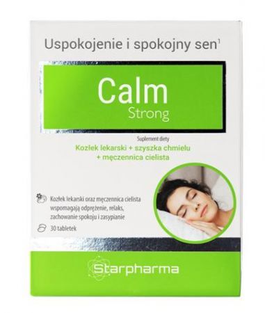 Calm strong 30 tabletek / Spokój i relaks