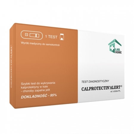 Calprotectin'Alert, szybki test na wykrywanie kalprotektyny w kale, 1 szt.