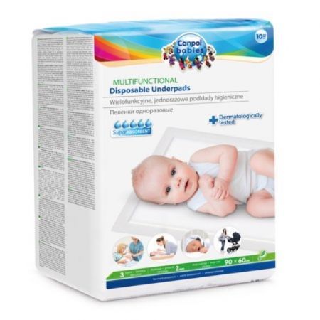 Canpol babies wielofunkcyjne podkłady higieniczne 10szt