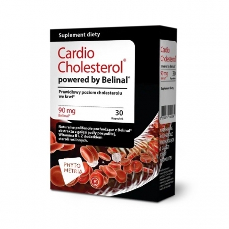 Cardio Cholesterol powered by Belinal kapsułki z ekstraktem z jodły, 30 szt.