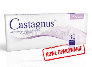 Castagnus 30 tabletek / Zaburzenia miesiączkowania