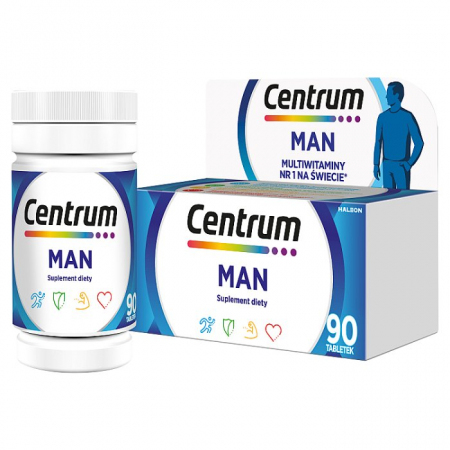 Centrum Man multiwitamina dla mężczyzn tabletki, 90 szt.