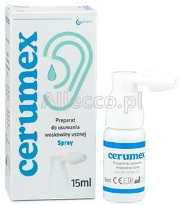 Cerumex spray do uszu 15 ml