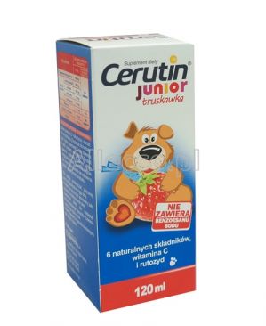 Cerutin Junior (smak truskawkowy) 120 ml