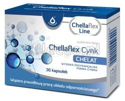 Chellaflex Cynk 36 kaps.