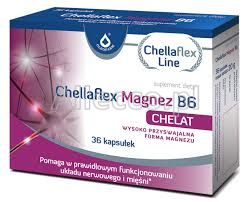 Chellaflex Magnez B6 36 kaps.