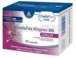 Chellaflex Magnez B6 72 kaps.