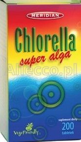 Chlorella super alga 200 tabletek
