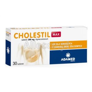 Cholestil MAX 200 mg 30 tabletek