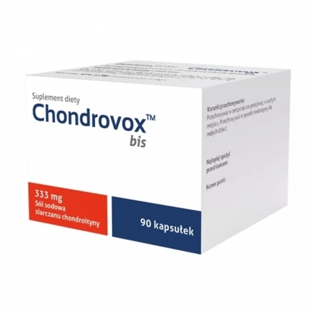 Chondrovox Bis kapsułki z chondroityną na stawy, 90 szt.