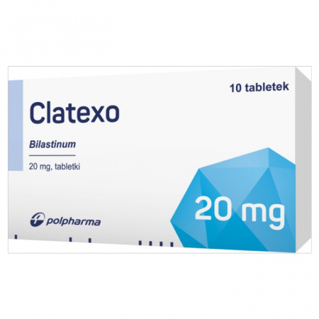 Clatexo 20 mg 10 tabletek
