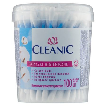 CLEANIC Patyczki higieniczne (pudełko) 100 szt.
