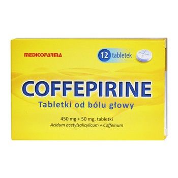 Coffepirine 12 tabletek