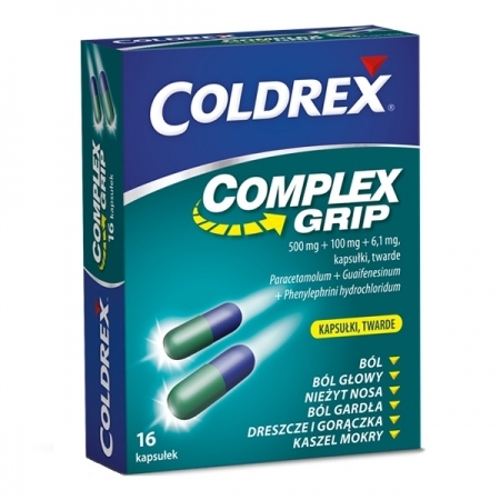 Coldrex Complex Grip 16 kapsułek
