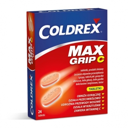 Coldrex Maxgrip C 24 tabletki