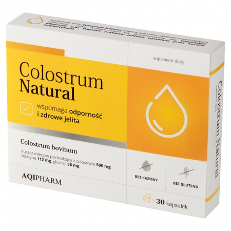 Colostrum Natural 30 kapsułek