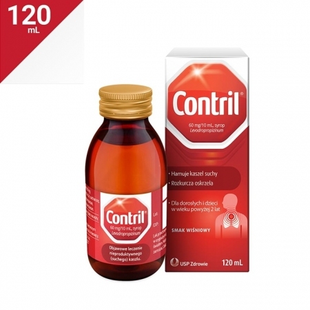 Contril syrop 60 mg/10 ml 120 ml