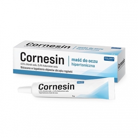 Cornesin maść do oczu hipertoniczna łagodząca obrzęk rogówki, 5 g