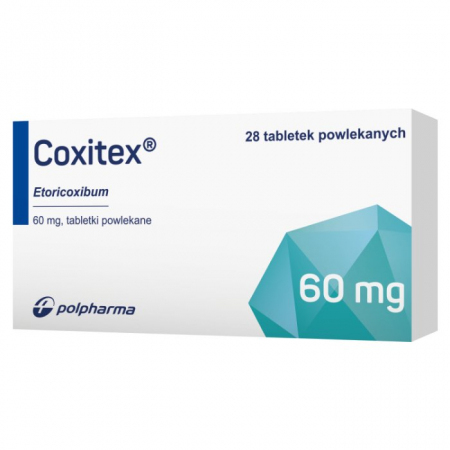 Coxitex 60 mg tabletki powlekane, 28 szt.