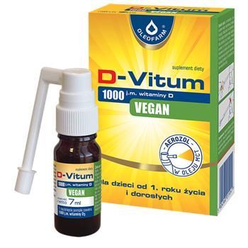 D-Vitum Vegan 1000 j.m.aerozol 7 ml