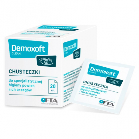 Demoxoft Clean Chusteczki 20 szt.