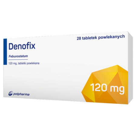 Denofix 120 mg 28 tabletek powlekanych