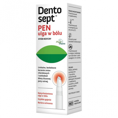 Dentosept Pen ulga w bólu 60 aplikacji