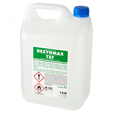 Dezynmax TZF płyn do dezynfekcji powierzchni oraz urządzeń 5 litrów