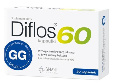 Diflos 60 20 kapsułek / Probiotyk