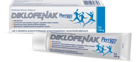 Diklofenak LGO żel 100 g / Ból mięśni i stawów