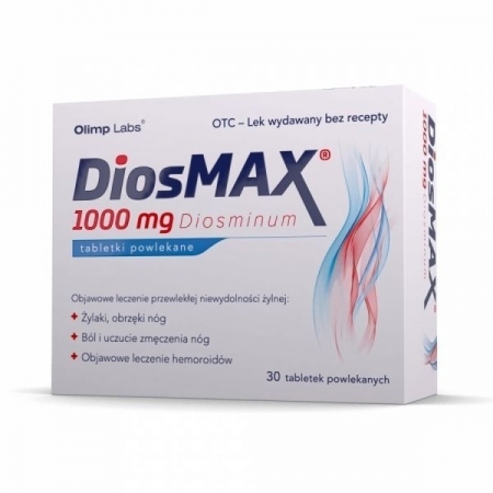 DiosMax 1000 mg 30 tabletek powlekanych