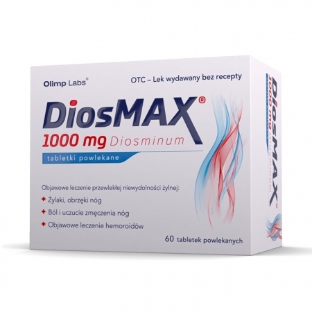 DiosMax 1000 mg 60 tabletek powlekanych