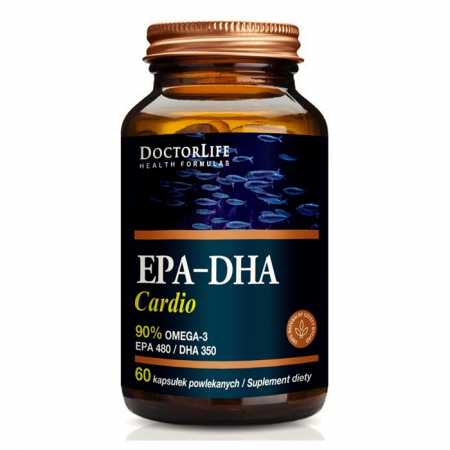 Doctor Life EPA-DHA Cardio kapsułki z 90% Omega-3, 60 szt.