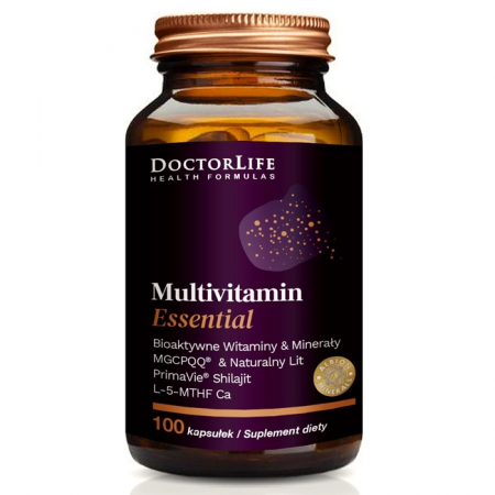 DoctorLife Multivitamin Essential witaminy i minerały kapsułki, 100 szt.