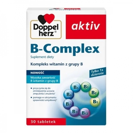 Doppelherz Aktiv B-Complex 30 tabletek