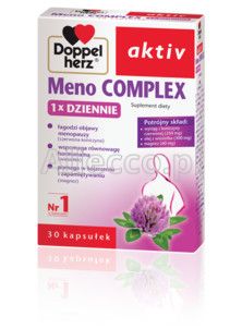 DOPPELHERZ AKTIV Meno Complex 30 kapsułek / Menopauza
