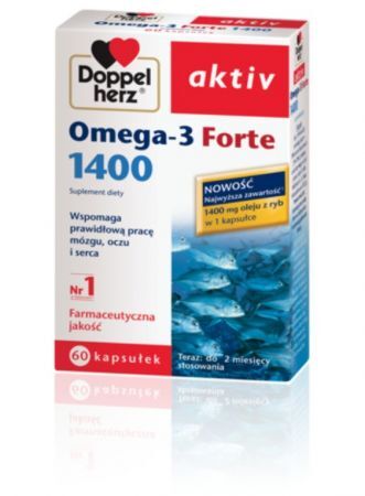 Doppelherz Aktiv Omega-3 Forte 60 kapsułek