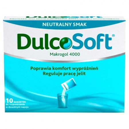 DulcoSoft 10 saszetek z proszkiem do sporządzenia roztworu