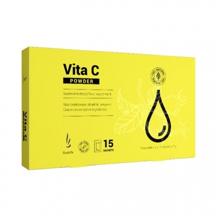 Duolife Vita C Powder 15 saszetek x 7 g