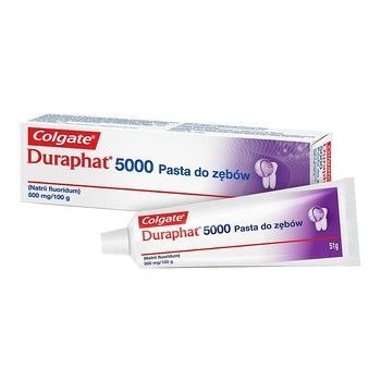 Colgate Duraphat 5000 lecznicza pasta do zębów przeciwpróchniczna, 51 g
