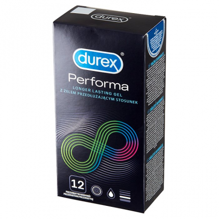 Durex prezerwatywy Performa 12 szt opóźniające wytrysk
