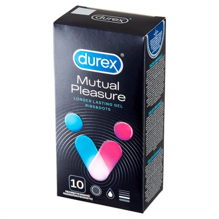 Durex prezerwatywy z wypustkami Performax Intense 10 szt Mutual Pleasure
