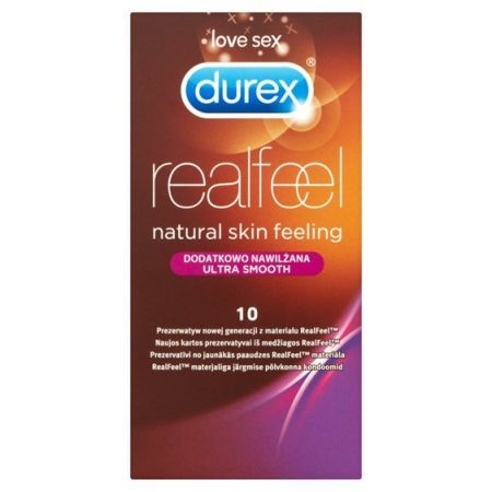 Durex Real Feel Prezerwatywy 10szt.