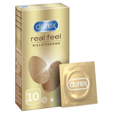 DUREX REALFEEL Prezerwatywy nielateksowe 10 szt.