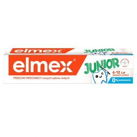 ELMEX JUNIOR Pasta dla dzieci 6-12 lat 75 ml