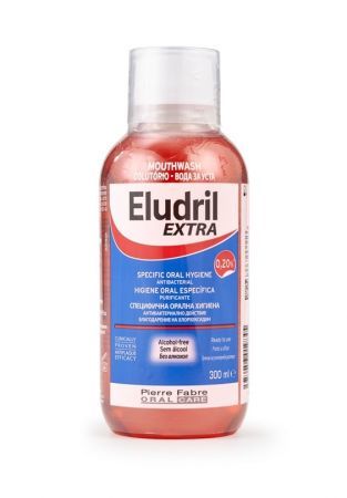 Eludril Extra 0,20% Płyn do płukania jamy ustnej 300 ml