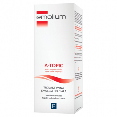 Emolium A-TOPIC Trójaktywna emulsja do ciała 200 ml
