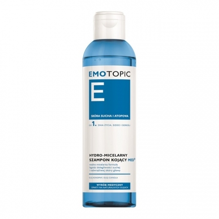 Emotopic Hydro-micelarny szampon kojący do skóry suchej i atopowej, 250 ml
