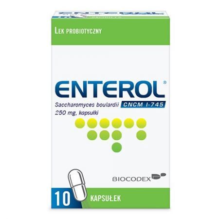 Enterol 250 mg 10 kapsułek / Probiotyk